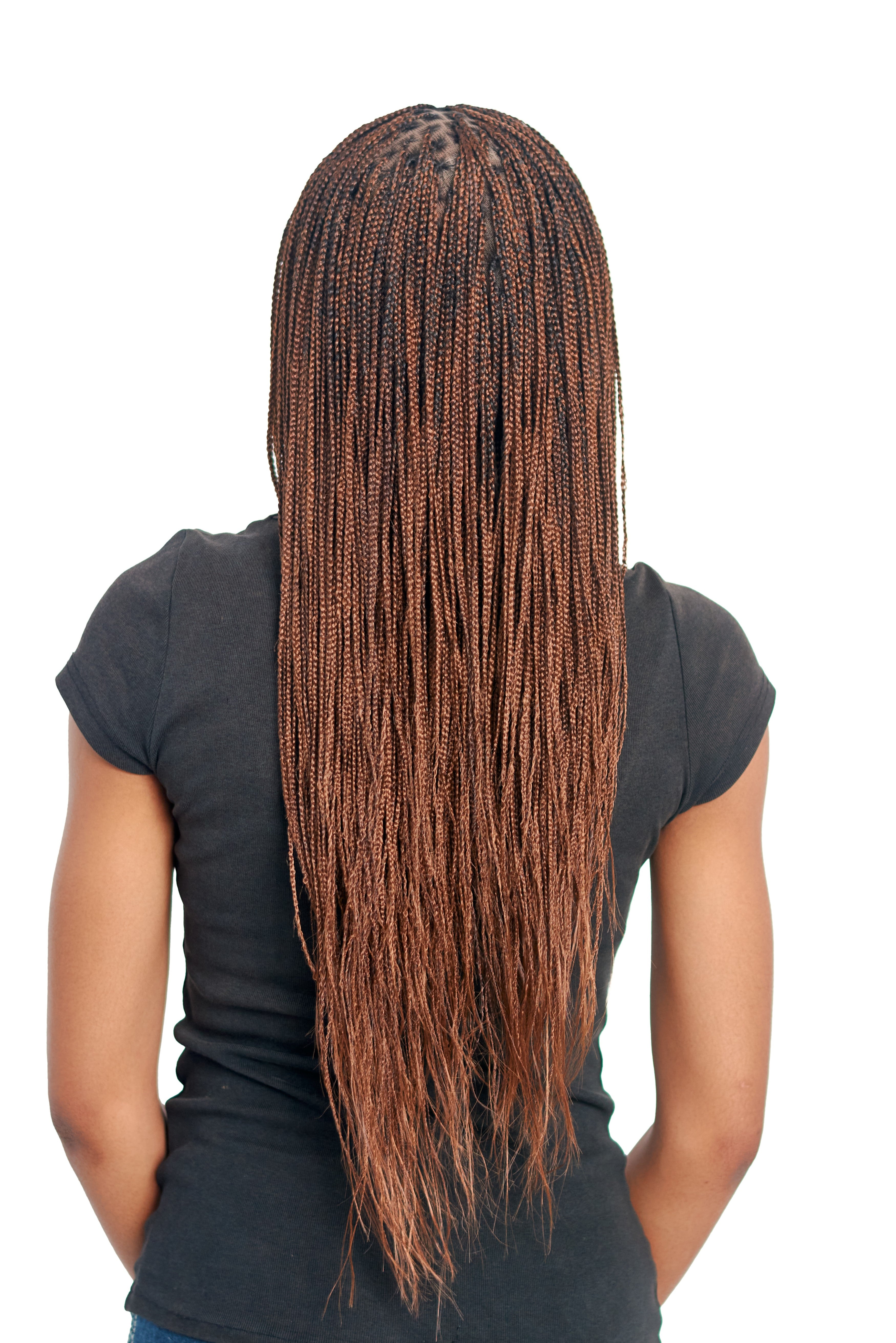 Wow Braids: 18" FULL HD LACE KNOTLESS BRAIDED WIGS Wig