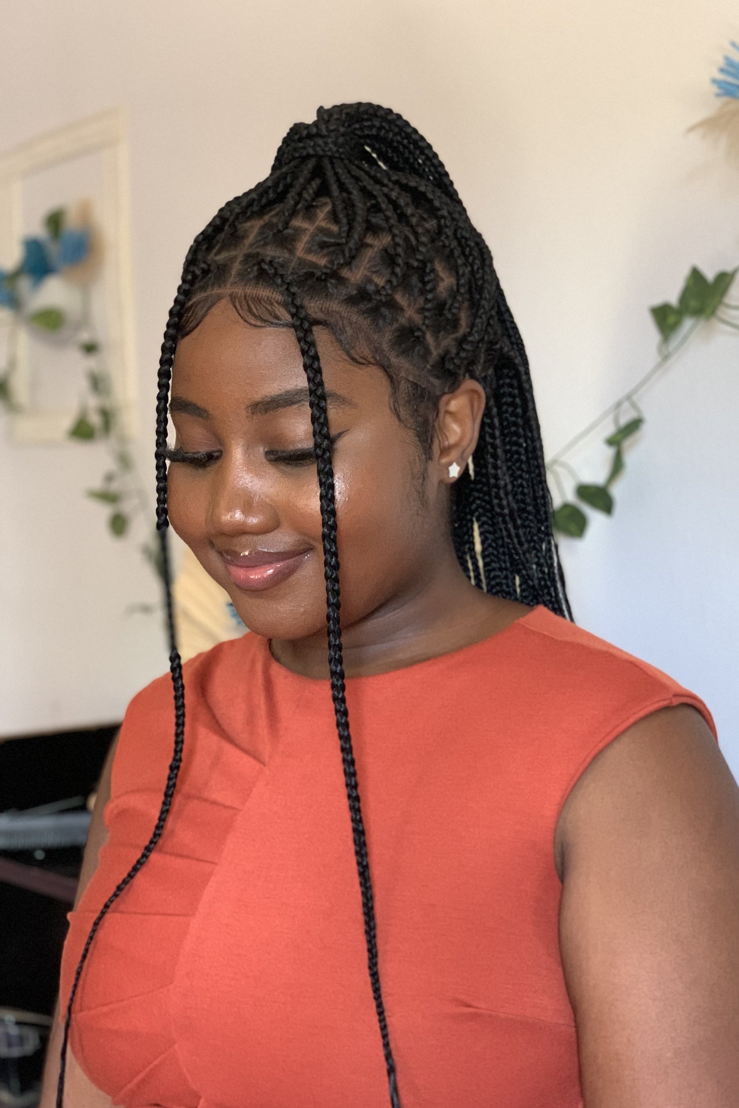 18" Medium Knotless Braid Wig
