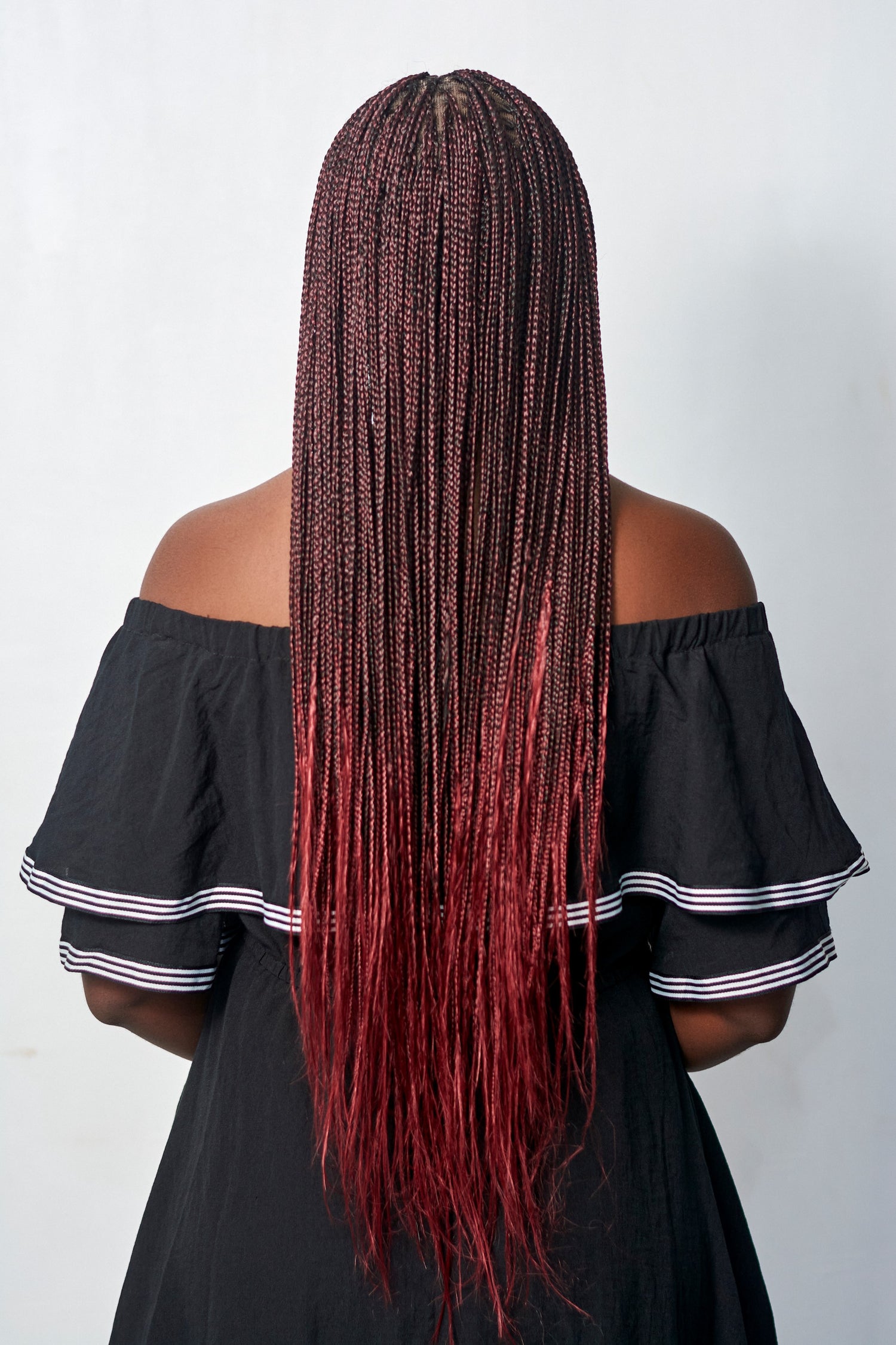 32" Knotless Bonestraight Braid Wig