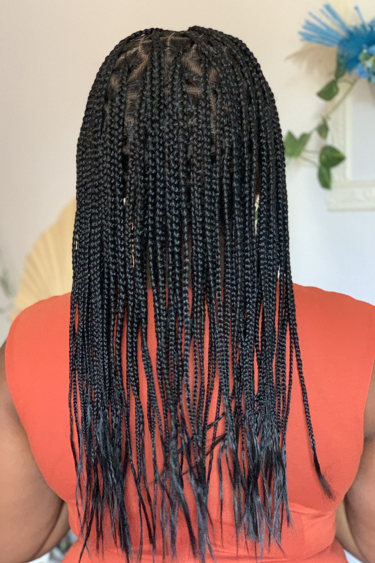 18" Medium Knotless Braid Wig