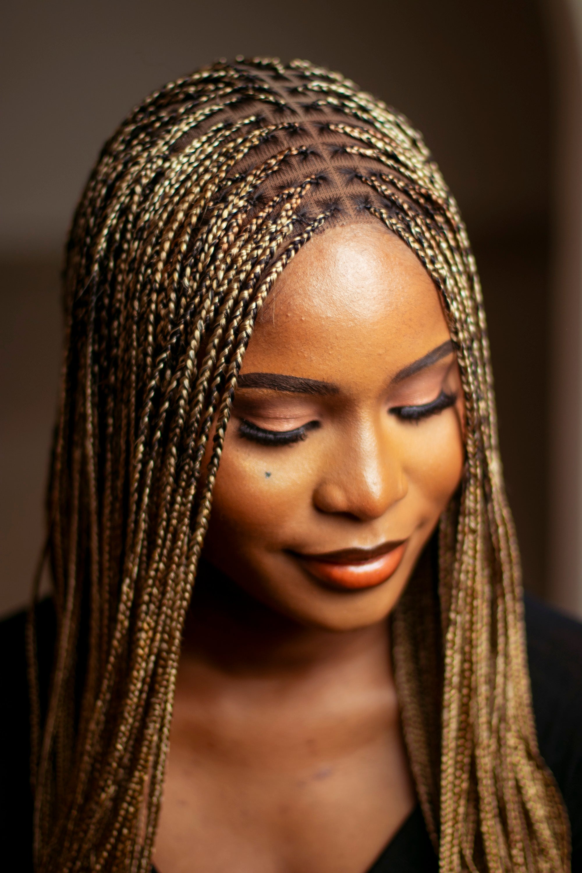 Wow Braids: 18" FULL HD LACE KNOTLESS BRAIDED WIGS Wig