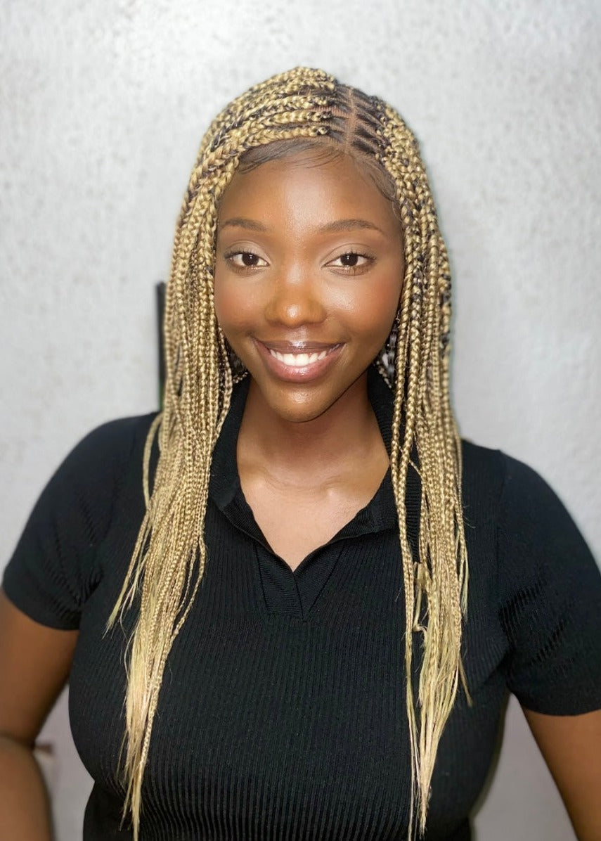 18" Medium Knotless Braid Wig