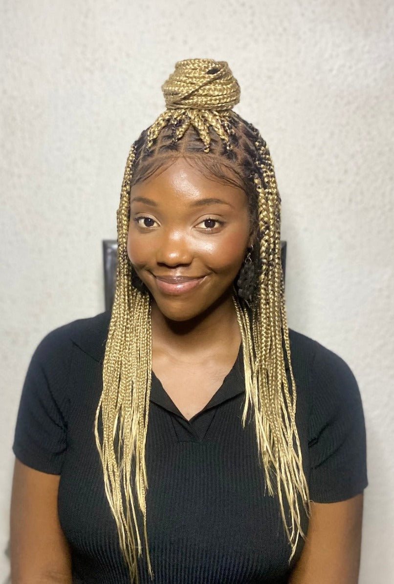 18" Medium Knotless Braid Wig