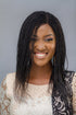 12" 2X6 Lace Closure Micro Million Hand Twist Braided Wig