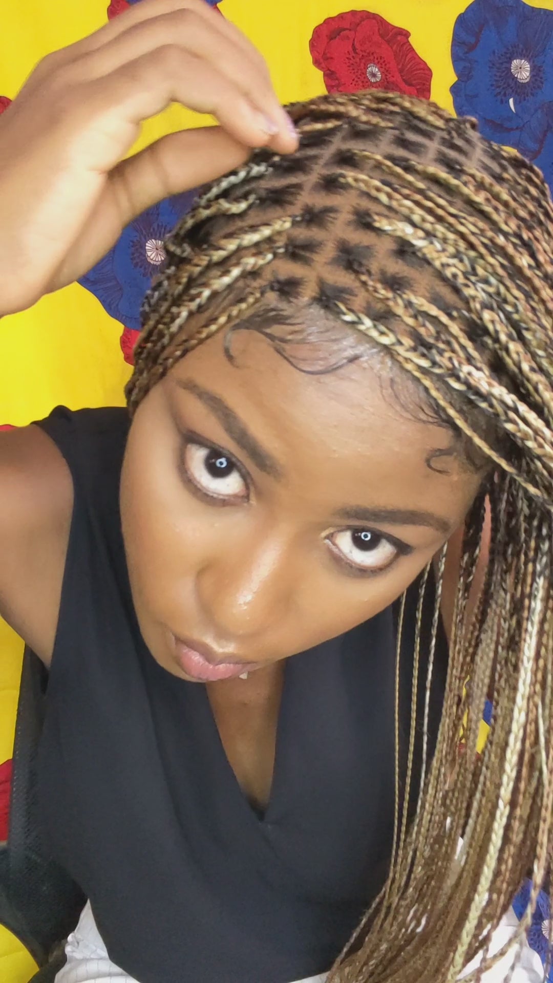 Wow Braids: 28" FULL HD LACE KNOTLESS BRAIDED WIGS Mobile Banner