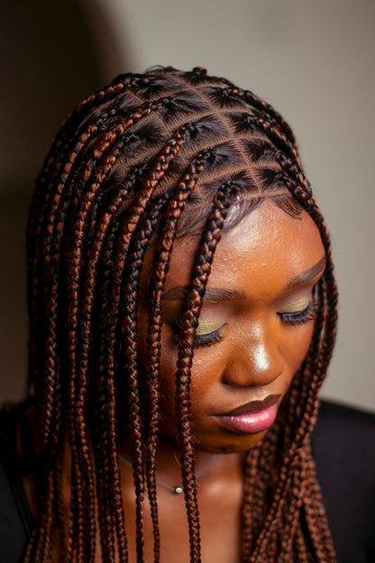 18&quot; Medium Knotless Braid Wig