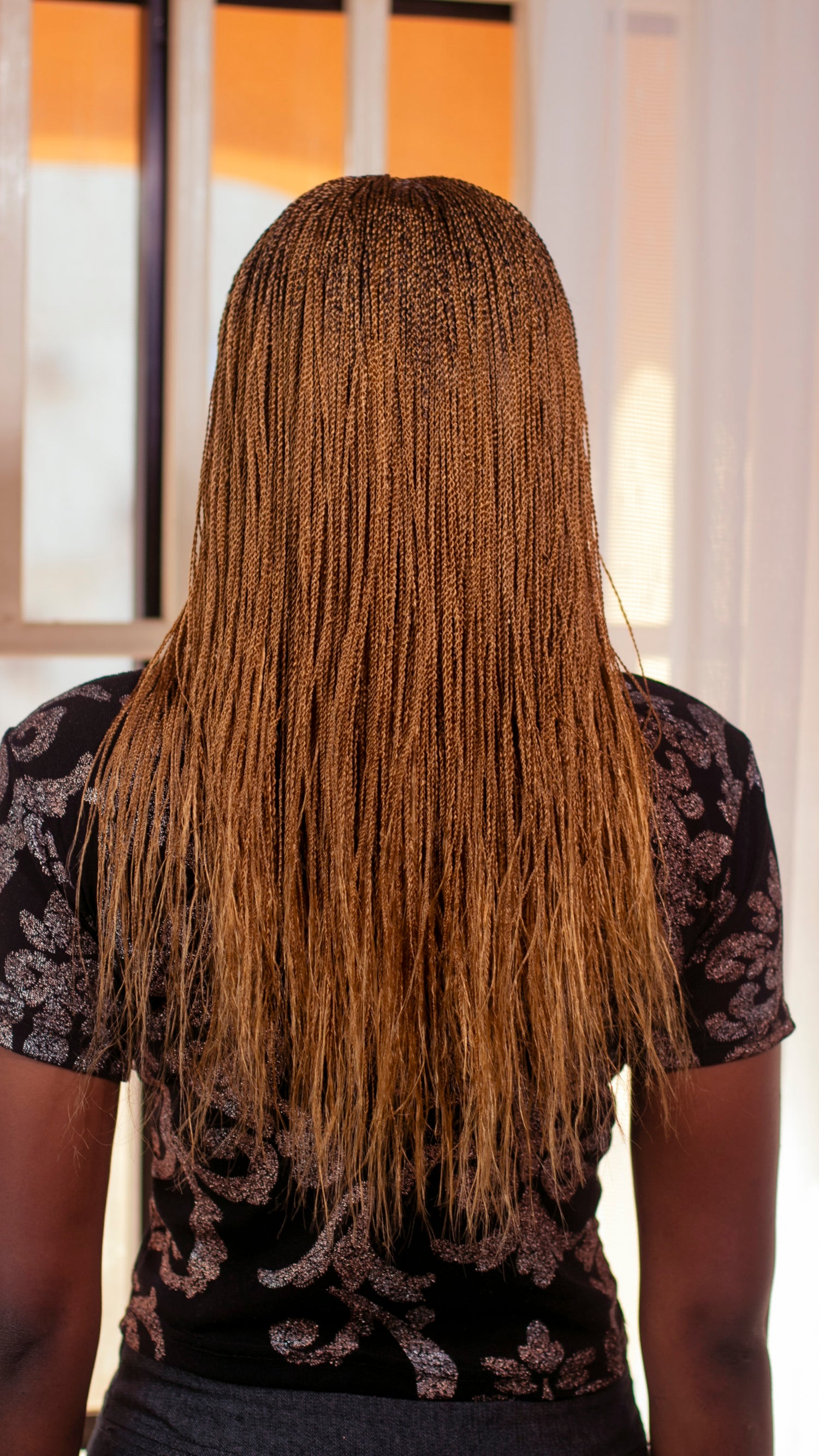 18&quot; 2X6 Lace Closure Micro Million Hand Twist Braided Wig