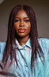 18" 2X6 Lace Closure Micro Million Hand Twist Braided Wig