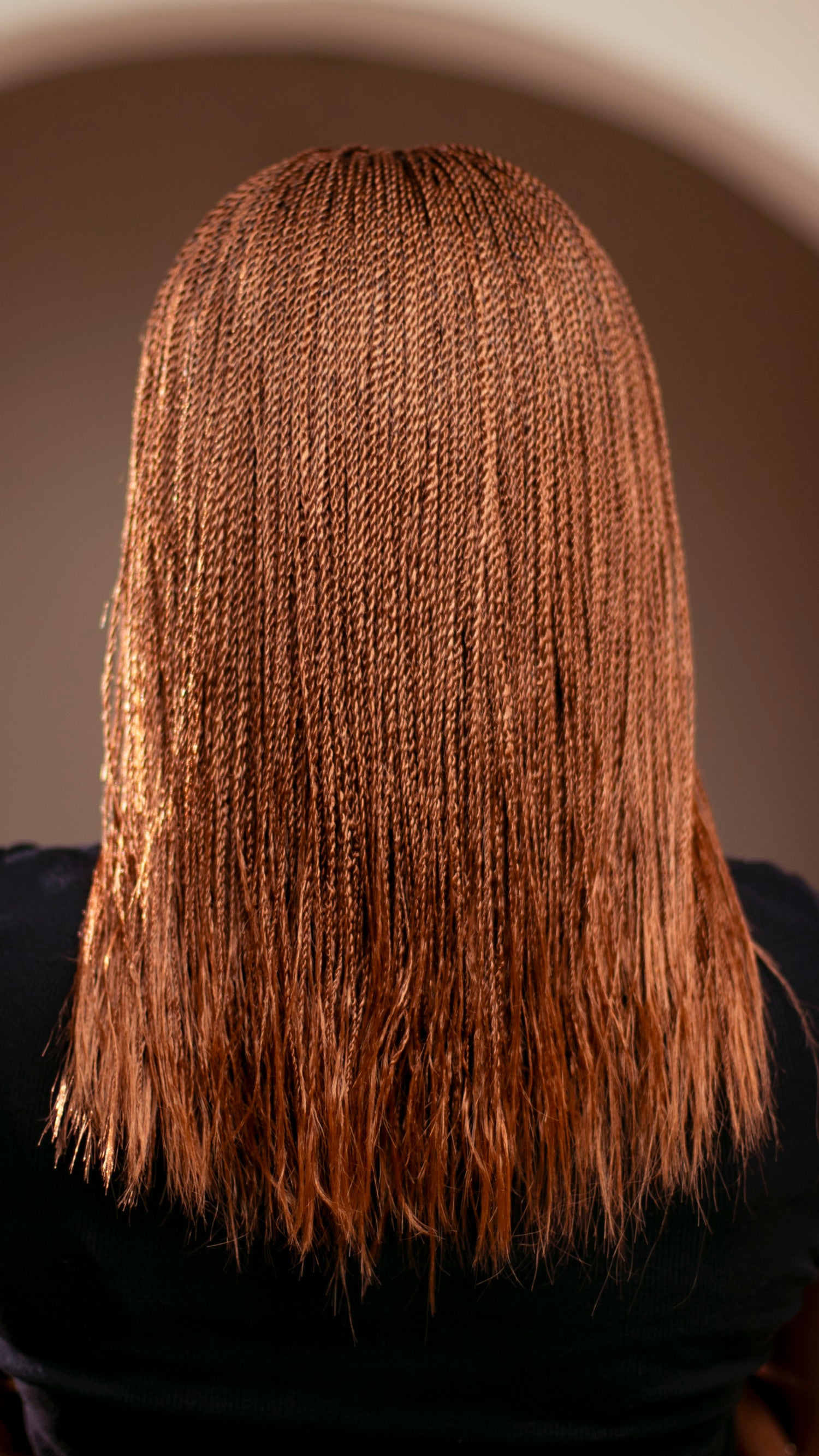 12&quot; 2X6 Lace Closure Micro Million Hand Twist Braided Wig