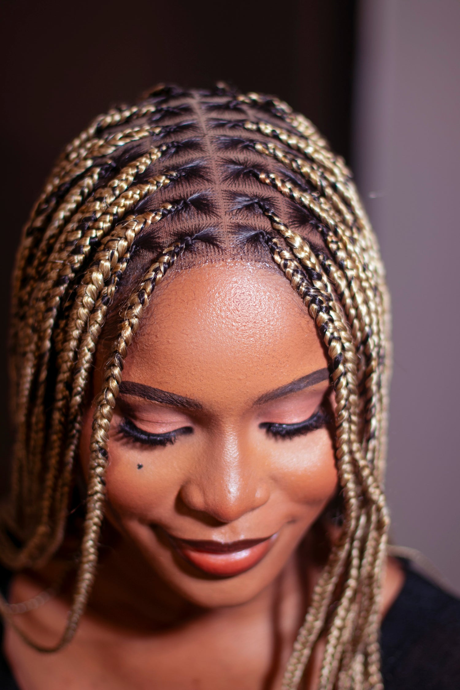 18&quot; Medium Knotless Braid Wig