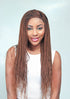 26" 13X5 Lace Closure Cornrow Tiwa Side part Hand Braided Wig